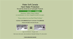 Desktop Screenshot of hardwaterprotection.com